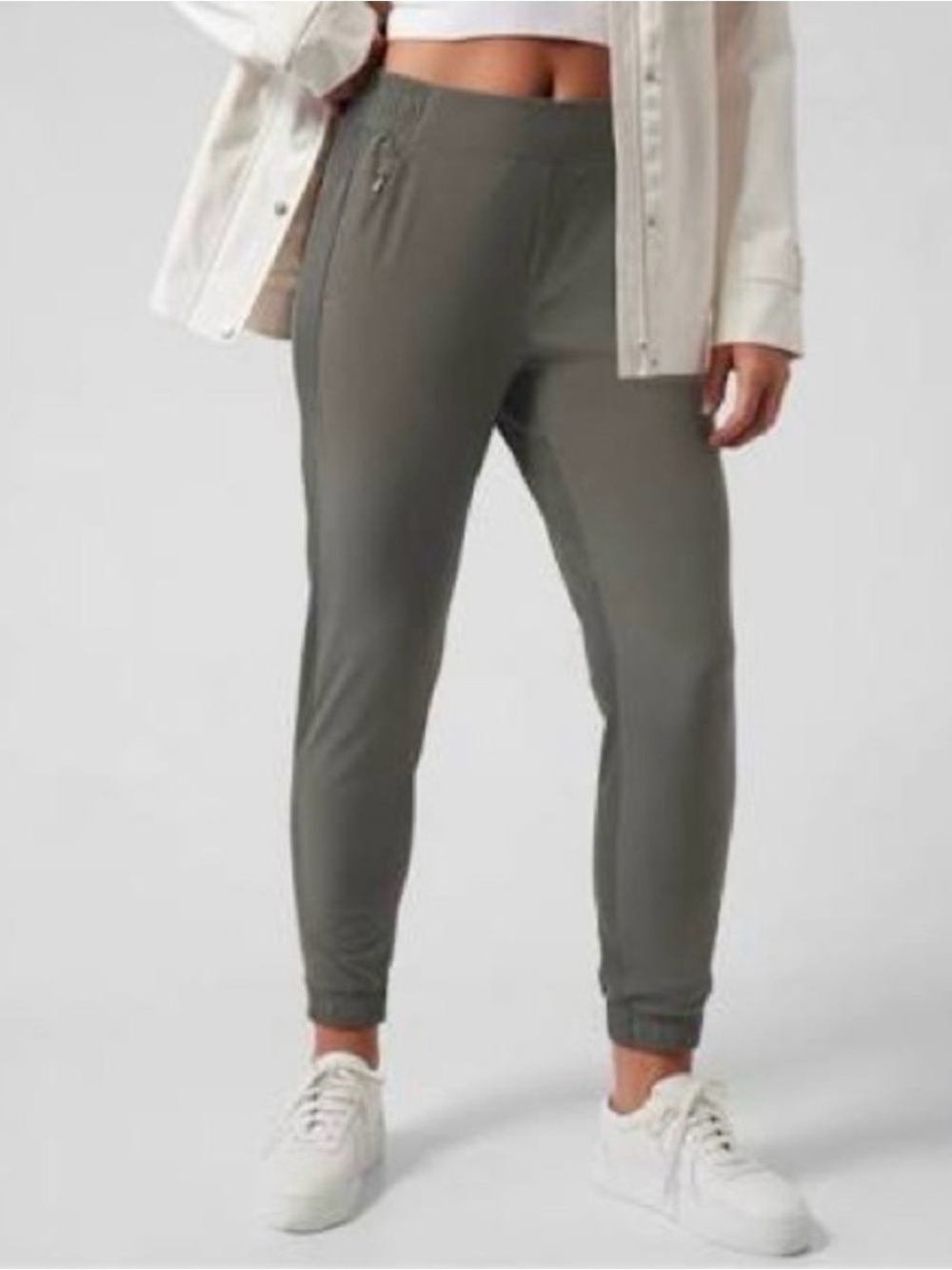 Athleta Olive Green Jogger Pants